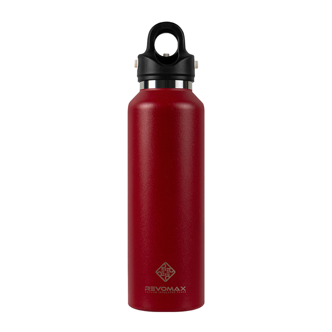 Revomax – VACUUM INSULATED FLASK – FIRE RED