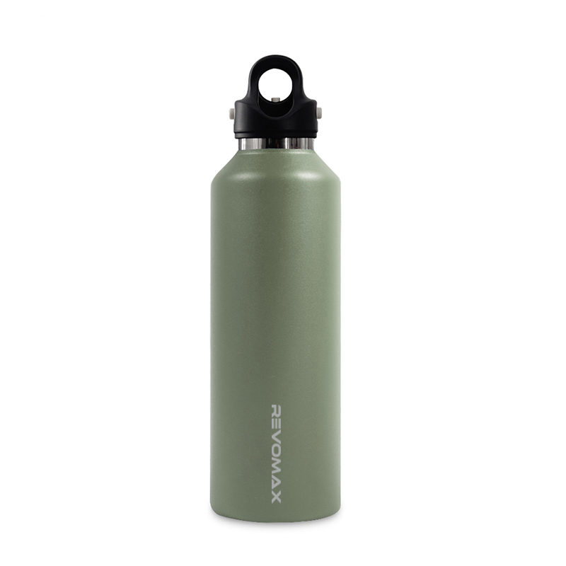 Revomax – VACUUM INSULATED FLASK – OLIVE GREEN